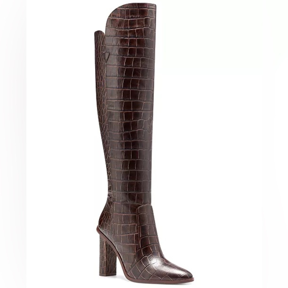 Vince Camuto Brown Over the Knee Boots
